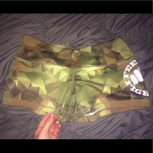 Feed me fight me shorts